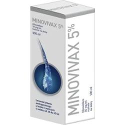 Minovivax 5% roztwór na skórę głowy 100ml