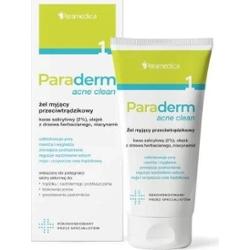 Paraderm acne clean żel myjący przeciwtrądzikowy 150g