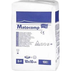 KOMPRESY niejał. 10x10cm 8w x 100szt.