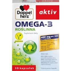 Doppelherz Activ Omega-3 roślinna x 30 kapsułek