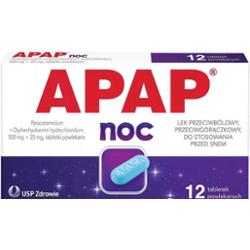 APAP Noc x 12 tabletek