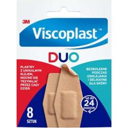 Viscoplast Duo zestaw plastrów x 8 sztuk