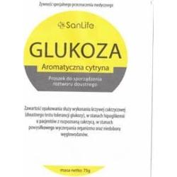 Glukoza Aromatyczna Cytryna proszek 75g