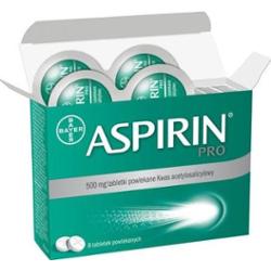 Aspirin Pro 500mg x 8 tabletek