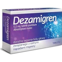 Dezamigren 12,5mg x 6 tabletki