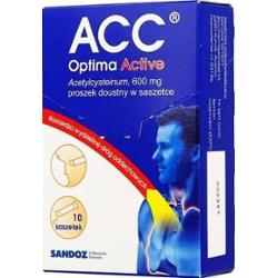 ACC Optima Active 600mg x 10 saszetek