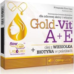 OLIMP Gold-Vit A+E z wiesiołkiem i biotyną x 30 kapsułek