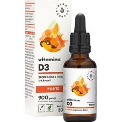 Aura Herbals Witamina D3 Forte krople 30ml