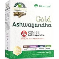 OLIMP Gold Ashwagandha KSM x 60 kapsułek