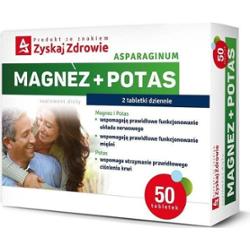Asparaginum Magnez + Potas x 50 tabletek