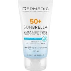 DERMEDIC Sunbrella SPF50+ Ultralekki krem ochronny do skóry naczynkowej 40ml