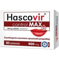 Hascovir control Max 0,4g x 60 tabletek