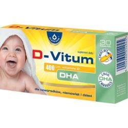 D-Vitum 400 j.m. DHA x 30 kapsułek