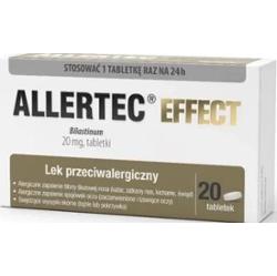 Allertec Effect 20mg x 20 tabletek