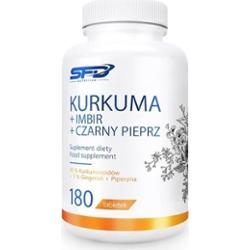 SFD Kurkuma+Imbir+Czarny pieprz 180 tabletek