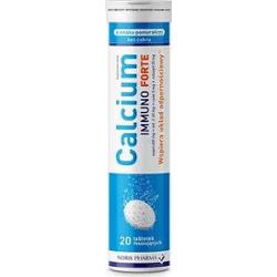 Calcium Immuno Forte x 20 tabletek musujących