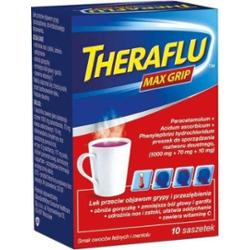 THERAFLU Max Grip x 10 saszetek