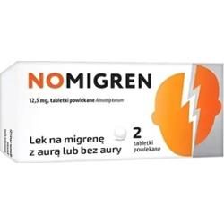 Nomigren 12,5mg x 2 tabletki