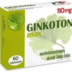 Ginkoton Max 110mg x 60 tabletek