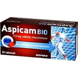 ASPICAM BIO 7,5mg x 20 tabletek