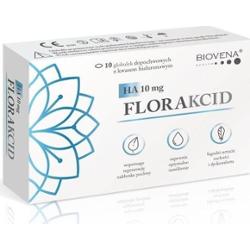 Florakcid HA 10mg x 10 globulek dopochwowych