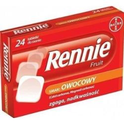 RENNIE Fruit x 24 tabl. owocowe