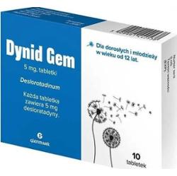 Dynid Gem 5mg x 10 tabletek