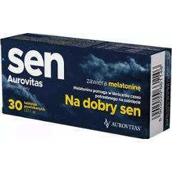 Sen Aurovitas x 30 tabletek powlekanych