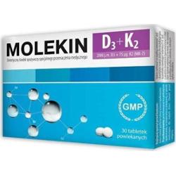 Molekin D3 + K2 x 30 tabletek