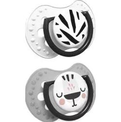 LOVI Smoczek silikonowy dynamiczny Salt&Pepper 18m+ x 2 sztuki 22/880