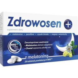 Zdrowosen+ z melatoniną x 28 tabletek