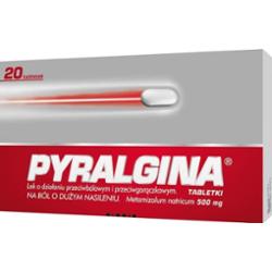 Pyralgina 0,5g x 20 tabletek