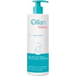 OILLAN BABY Żel 3w1 do kąpieli, mycia ciała i włosów 400ml