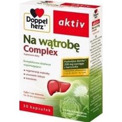 DOPPELHERZ AKTIV Na wątrobę Complex x 30 kapsułek