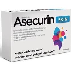 ASECURIN SKIN x 20 kapsułek