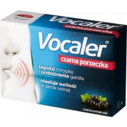 Vocaler czarna porzeczka x 12 pastylek do ssania