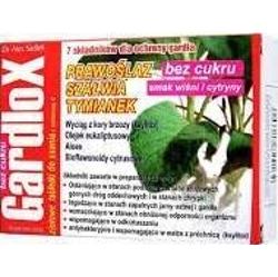 GARDLOX x 16 tabletek do ssania smak wiśniowo-cytrynowy