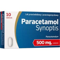Paracetamol Synoptis 500mg x 10 tabletek