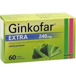 Ginkofar Extra x 60 tabletek