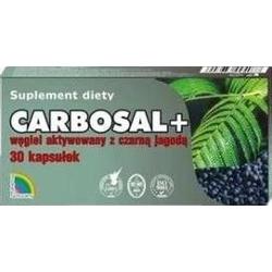 CARBOSAL+ Węgiel z czarną jagodą x 30 kapsułek