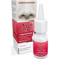 Xylodex 0,1% regeneracja aerozol do nosa 10ml