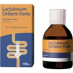 Lactulosum Orifarm Forte syrop 667mg/ml 150ml
