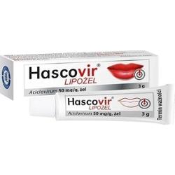Hascovir Lipożel pro krem 3g