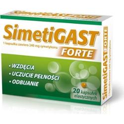 SIMETIGAST Forte x 20 kapsułek
