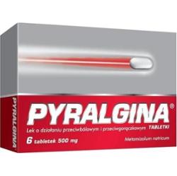 PYRALGINA x 6 tabletek