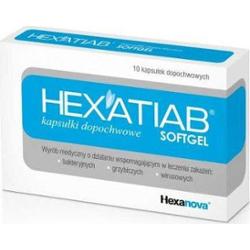 Hexatiab x 10 kapsułek dopochwowych