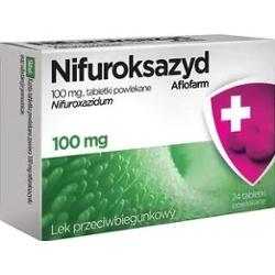 Nifuroksazyd 100mg x 24 tabletek