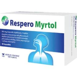 Respero Myrtol 300mg x 50 kapsułek