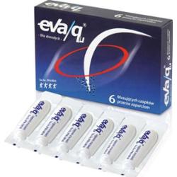 Eva/qu czopki przeciw zaparciom x 6 sztuk