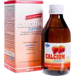 CALCIUM syrop 150ml - truskawkowy